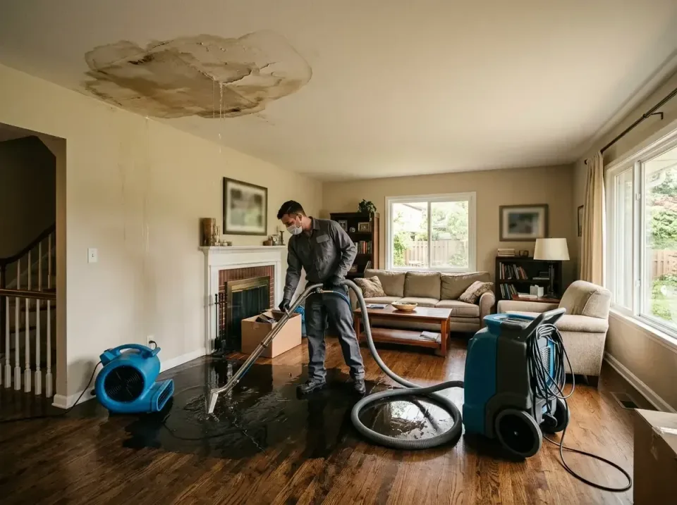 attic-pipe-burst-ceiling-drip-008 — frequently asked questions, Water Damage Restoration & Carpet Care in Country Squire Lak…